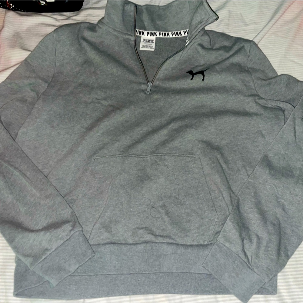 Light gray PINK pullover